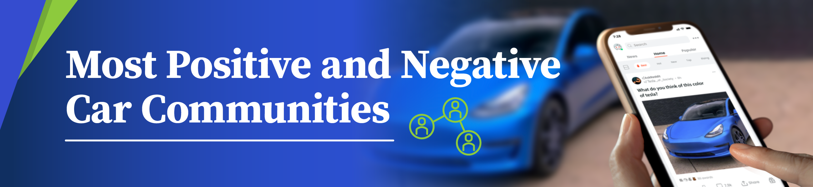 header image most positive and negative car communities